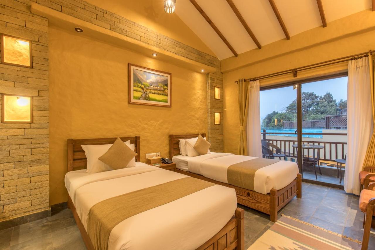 Bar Peepal Resort Pókhara Exteriér fotografie Deluxe Room