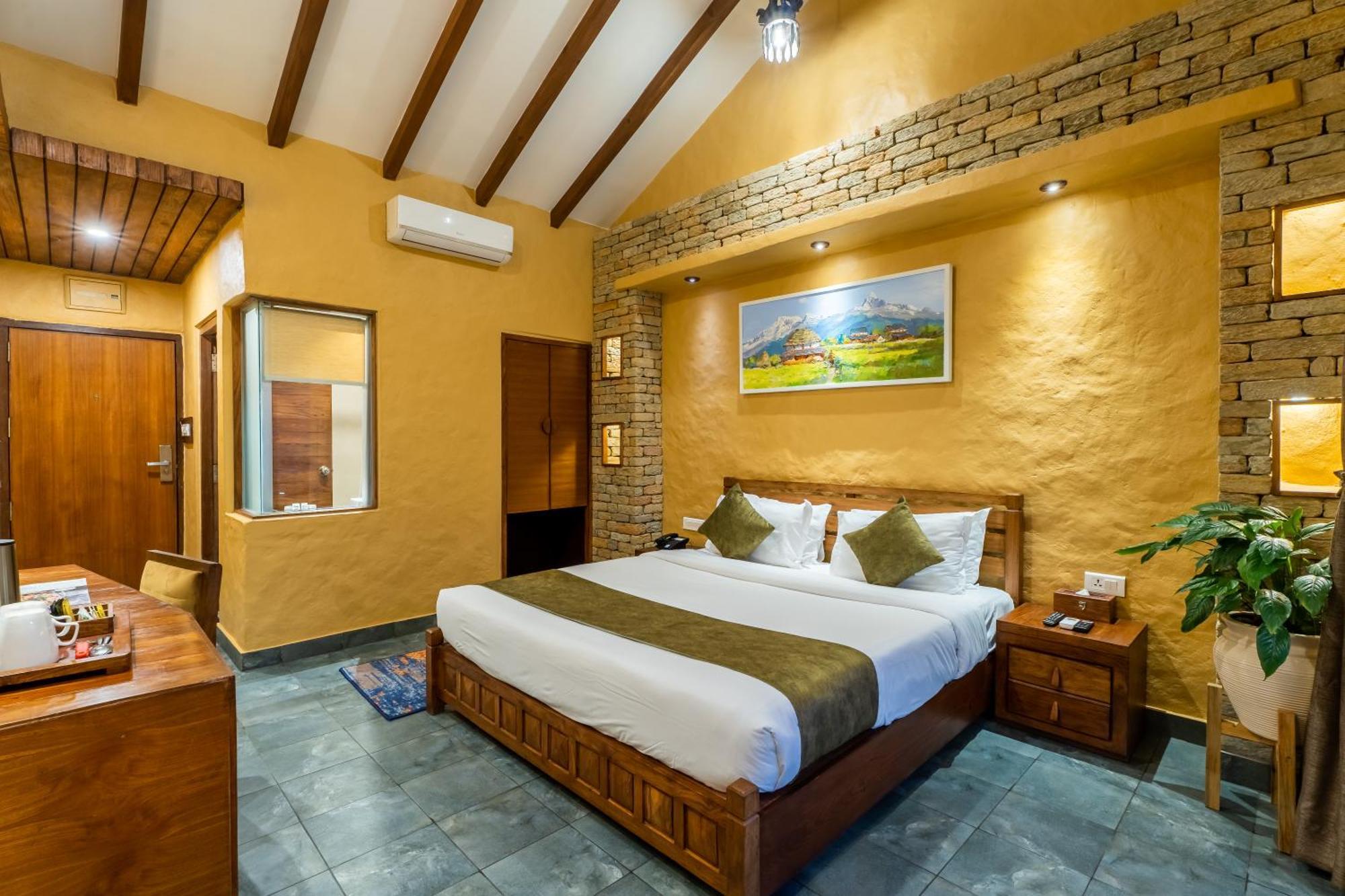 Bar Peepal Resort Pókhara Exteriér fotografie Deluxe Room