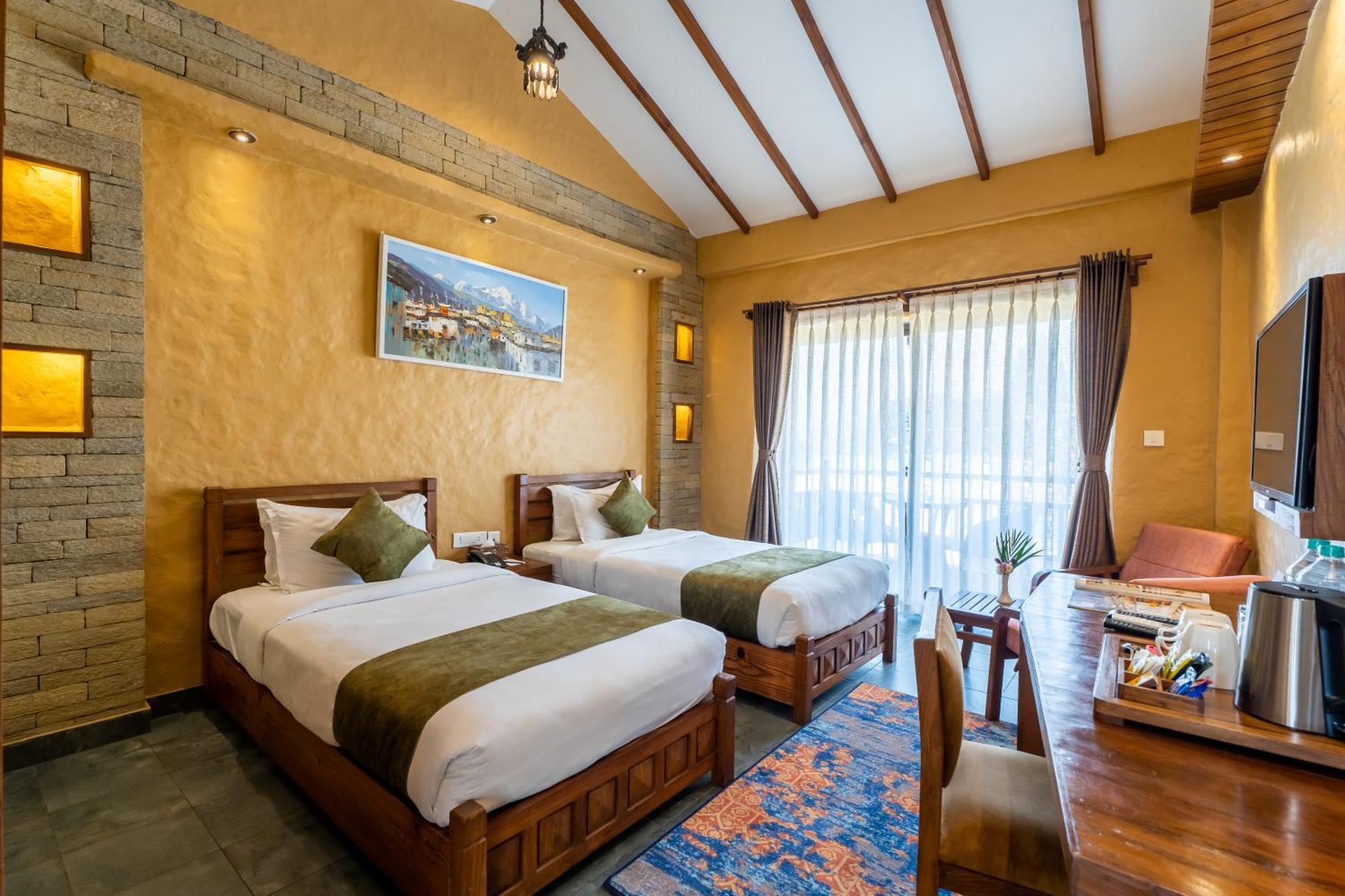 Bar Peepal Resort Pókhara Exteriér fotografie Deluxe Room